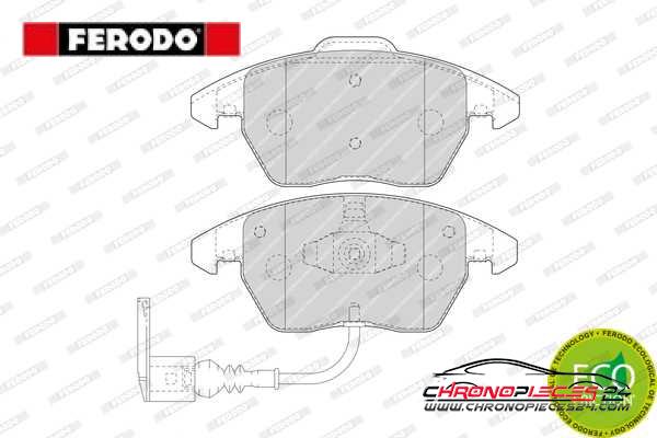 Achat de FERODO FDB1641 Kit de plaquettes de frein, frein à disque pas chères