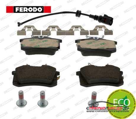 Achat de FERODO FDB1645 Kit de plaquettes de frein, frein à disque pas chères