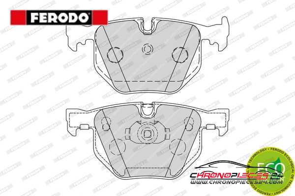 Achat de FERODO FDB1673 Kit de plaquettes de frein, frein à disque pas chères