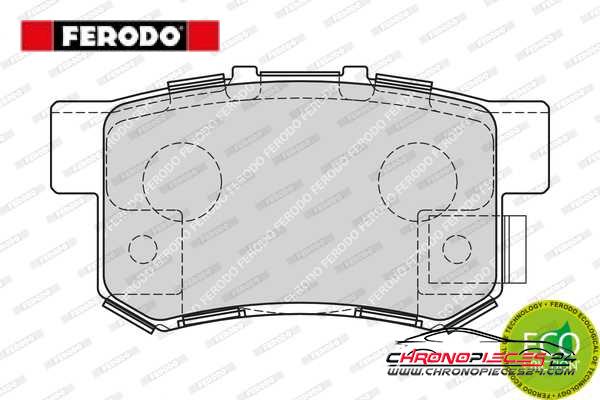 Achat de FERODO FDB1679 Kit de plaquettes de frein, frein à disque pas chères