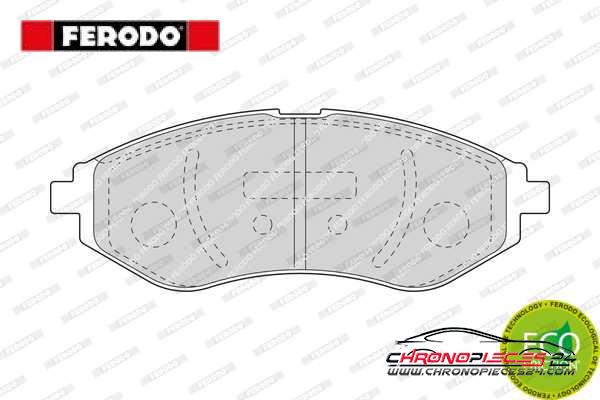 Achat de FERODO FDB1699 Kit de plaquettes de frein, frein à disque pas chères