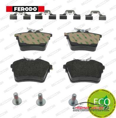 Achat de FERODO FDB1727 Kit de plaquettes de frein, frein à disque pas chères