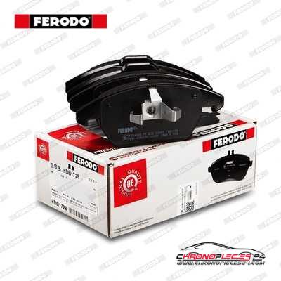 Achat de FERODO FDB1728 Kit de plaquettes de frein, frein à disque pas chères