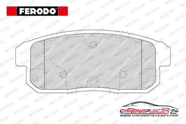 Achat de FERODO FDB1759 Kit de plaquettes de frein, frein à disque pas chères