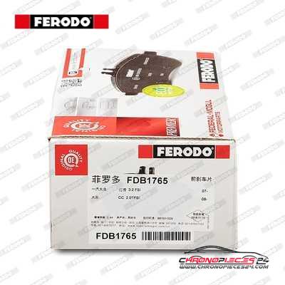 Achat de FERODO FDB1765 Kit de plaquettes de frein, frein à disque pas chères