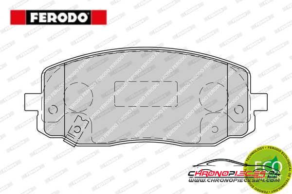 Achat de FERODO FDB1783 Kit de plaquettes de frein, frein à disque pas chères