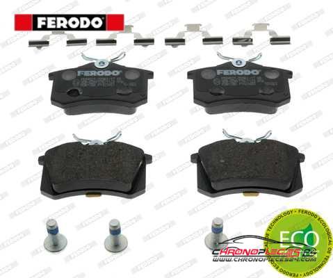 Achat de FERODO FDB1788 Kit de plaquettes de frein, frein à disque pas chères