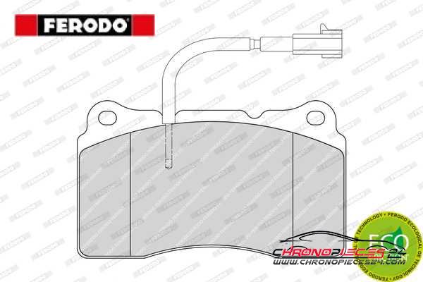 Achat de FERODO FDB1794 Kit de plaquettes de frein, frein à disque pas chères