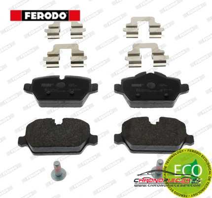 Achat de FERODO FDB1806 Kit de plaquettes de frein, frein à disque pas chères