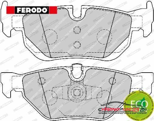 Achat de FERODO FDB1807 Kit de plaquettes de frein, frein à disque pas chères