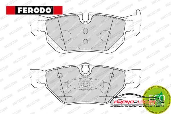 Achat de FERODO FDB1807 Kit de plaquettes de frein, frein à disque pas chères