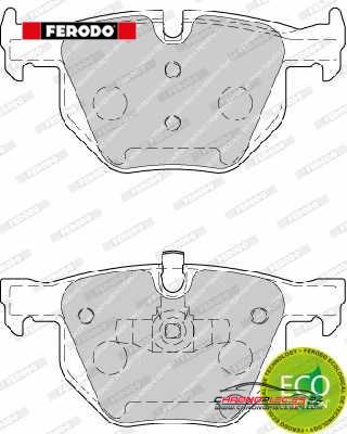 Achat de FERODO FDB1808 Kit de plaquettes de frein, frein à disque pas chères