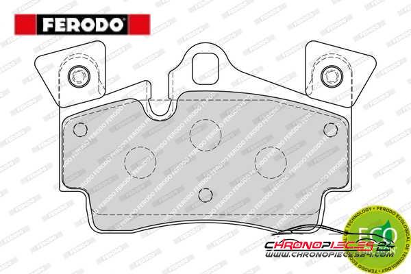 Achat de FERODO FDB1835 Kit de plaquettes de frein, frein à disque pas chères