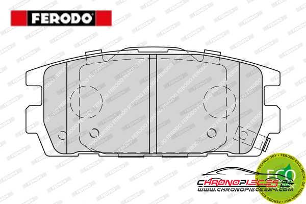 Achat de FERODO FDB1841 Kit de plaquettes de frein, frein à disque pas chères