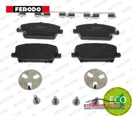 Achat de FERODO FDB1859 Kit de plaquettes de frein, frein à disque pas chères