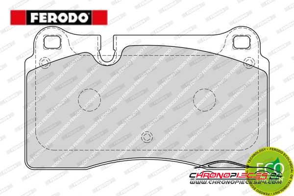 Achat de FERODO FDB1877 Kit de plaquettes de frein, frein à disque pas chères