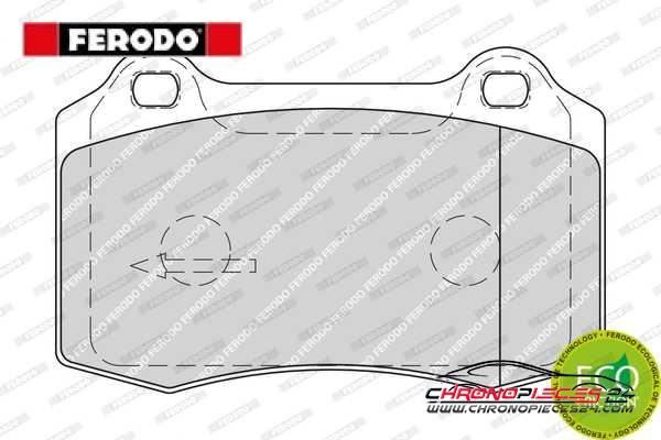 Achat de FERODO FDB1949 Kit de plaquettes de frein, frein à disque pas chères