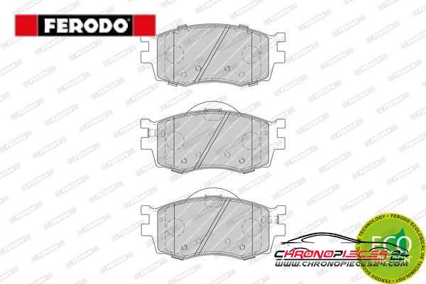 Achat de FERODO FDB1955 Kit de plaquettes de frein, frein à disque pas chères