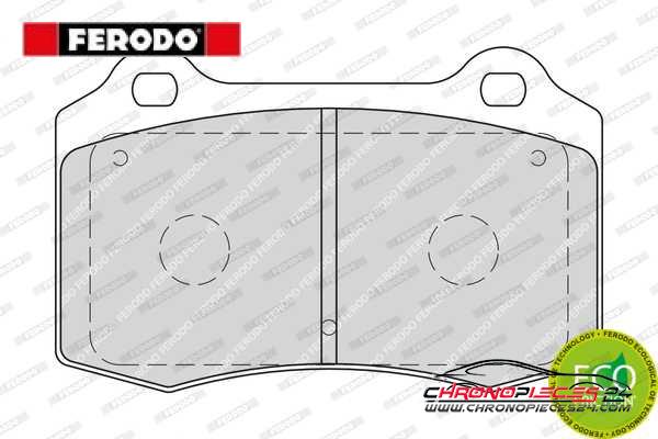 Achat de FERODO FDB1957 Kit de plaquettes de frein, frein à disque pas chères