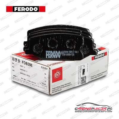 Achat de FERODO FDB396 Kit de plaquettes de frein, frein à disque pas chères