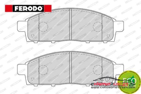 Achat de FERODO FDB4023 Kit de plaquettes de frein, frein à disque pas chères