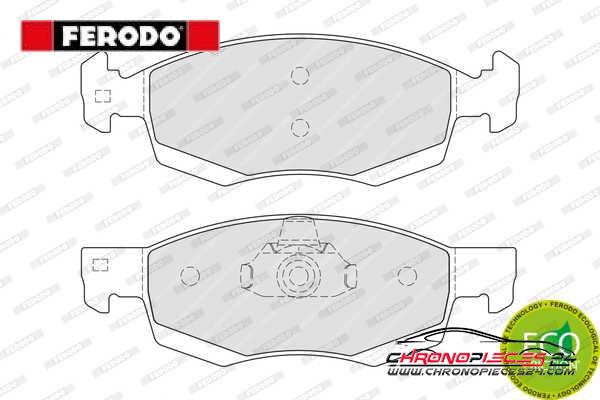 Achat de FERODO FDB4035 Kit de plaquettes de frein, frein à disque pas chères