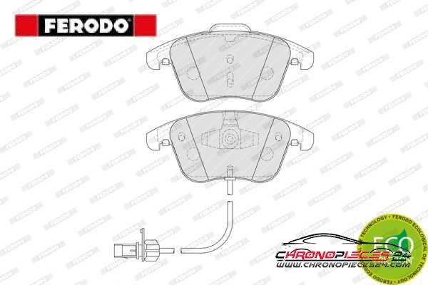 Achat de FERODO FDB4045 Kit de plaquettes de frein, frein à disque pas chères