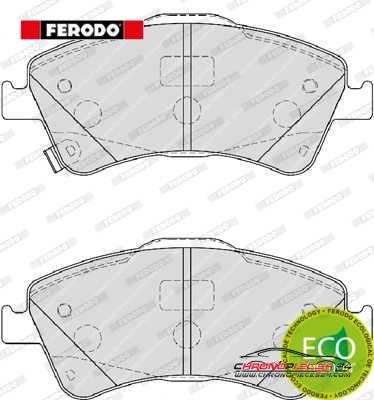 Achat de FERODO FDB4047 Kit de plaquettes de frein, frein à disque pas chères