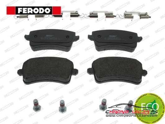 Achat de FERODO FDB4050 Kit de plaquettes de frein, frein à disque pas chères