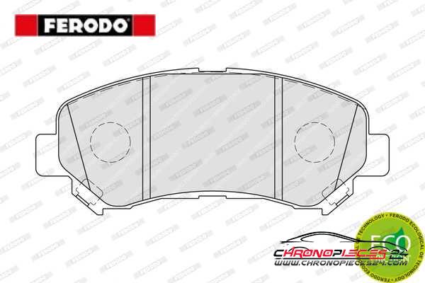 Achat de FERODO FDB4051 Kit de plaquettes de frein, frein à disque pas chères