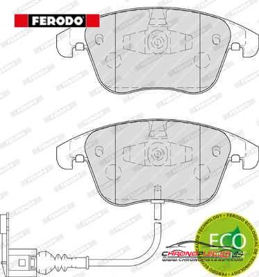 Achat de FERODO FDB4057 Kit de plaquettes de frein, frein à disque pas chères