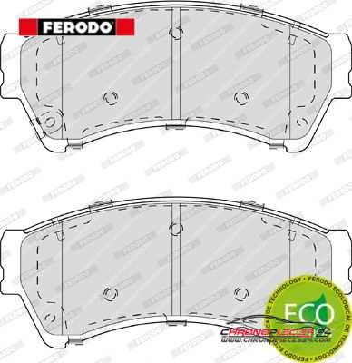 Achat de FERODO FDB4062 Kit de plaquettes de frein, frein à disque pas chères