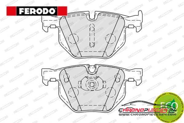 Achat de FERODO FDB4067 Kit de plaquettes de frein, frein à disque pas chères