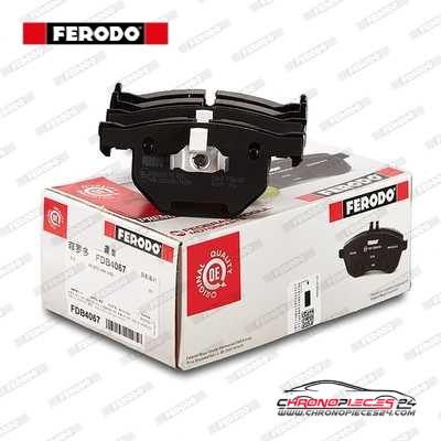 Achat de FERODO FDB4067 Kit de plaquettes de frein, frein à disque pas chères