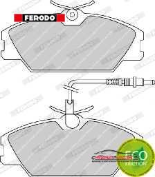 Achat de FERODO FDB406 Kit de plaquettes de frein, frein à disque pas chères