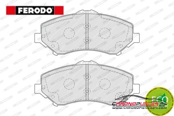 Achat de FERODO FDB4074 Kit de plaquettes de frein, frein à disque pas chères