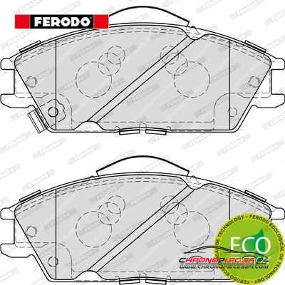 Achat de FERODO FDB4076 Kit de plaquettes de frein, frein à disque pas chères