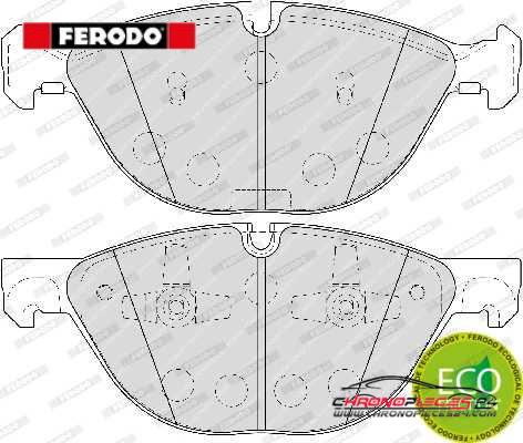 Achat de FERODO FDB4079 Kit de plaquettes de frein, frein à disque pas chères