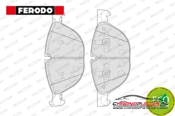 Achat de FERODO FDB4079 Kit de plaquettes de frein, frein à disque pas chères