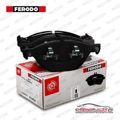 Achat de FERODO FDB4079 Kit de plaquettes de frein, frein à disque pas chères