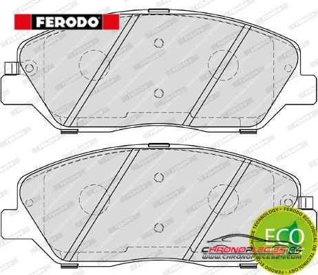 Achat de FERODO FDB4111 Kit de plaquettes de frein, frein à disque pas chères