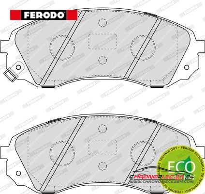 Achat de FERODO FDB4113 Kit de plaquettes de frein, frein à disque pas chères