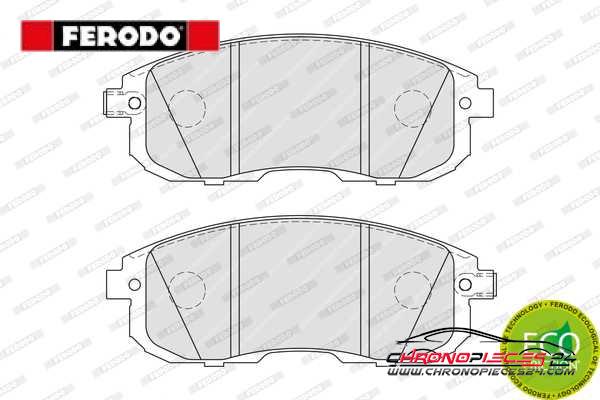 Achat de FERODO FDB4148 Kit de plaquettes de frein, frein à disque pas chères