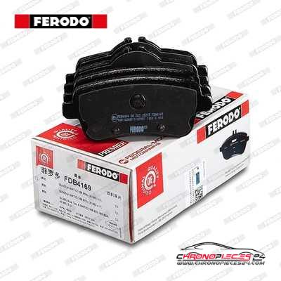 Achat de FERODO FDB4169 Kit de plaquettes de frein, frein à disque pas chères