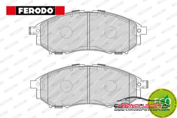 Achat de FERODO FDB4177 Kit de plaquettes de frein, frein à disque pas chères