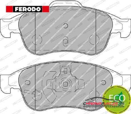 Achat de FERODO FDB4180 Kit de plaquettes de frein, frein à disque pas chères