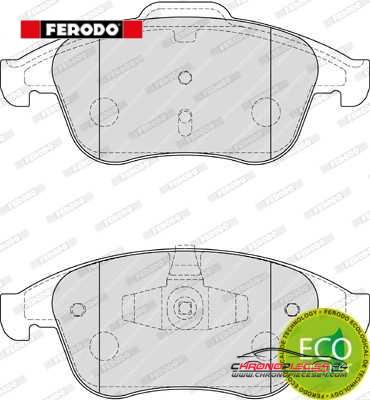 Achat de FERODO FDB4181 Kit de plaquettes de frein, frein à disque pas chères