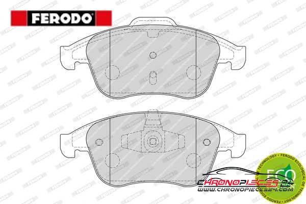 Achat de FERODO FDB4181 Kit de plaquettes de frein, frein à disque pas chères