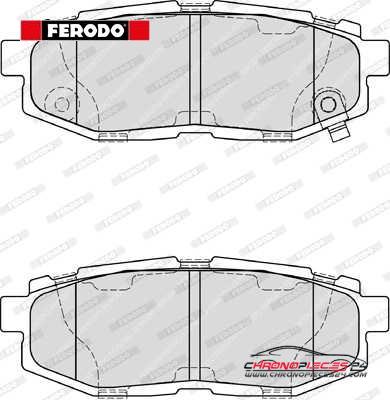 Achat de FERODO FDB4187 Kit de plaquettes de frein, frein à disque pas chères