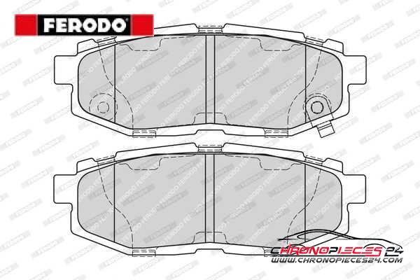 Achat de FERODO FDB4187 Kit de plaquettes de frein, frein à disque pas chères